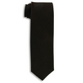 Capelle Collection Black Narrow Tie